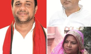 यासर शाह , मुकेश श्रीवास्तव, माधुरी वर्मा सपा प्रत्याशी घोषित ।