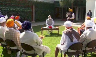 पंजाब : चुनाव से पहले सिख समाज के लोगो से की प्रधानमंत्री नरेंद्र मोदी ने मुलाकात