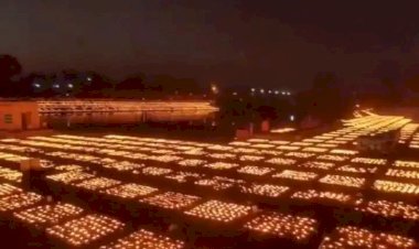 महाकाल की नगरी में एक साथ जगमगाये 11 लाख 71 हज़ार 78 दीप