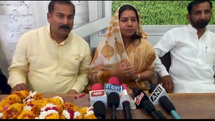 जयपुर जिला प्रमुख श्रीमती रमा देवी चोपड़ा आज कोटपुतली क्षेत्र के दौरे पर
