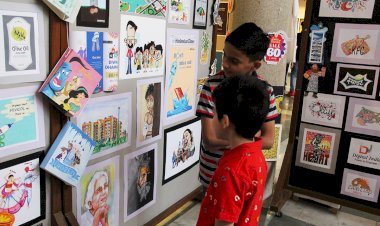 ख्वाब देखने को हक सभी को, स्टूडेंट शोकेस में दे रहे संदेश।