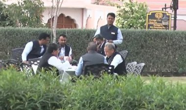 Rajya Sabha Election : उदयपुर में आज से कांग्रेस विधायकों की बाड़ाबंदी, मुख्यमंत्री आवास से होंगे सभी रवाना