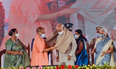 President Visit Gorakhpur: राष्ट्रपति के स्वागत को सजकर तैयार हुआ गीता प्रेस, फूलों से सजाया गया लीला चित्र मंदिर