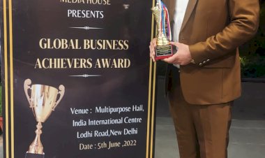 समाजसेवी एवं उद्योगपति संदीप चौधरी को अंतर्राष्ट्रीय पर्यावरण दिवस के अवसर पर  दिल्ली में ग्लोबल मैन्युफैक्चरिंग एंड ट्रेडर्स फाउंडेशन द्वारा ग्लोबल बिजनेस अवार्ड से नवाजा गया