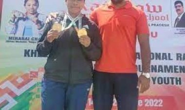 हरियाणा की संजना ने यूथ और जूनियर वर्ग में जीते स्वर्ण पदक