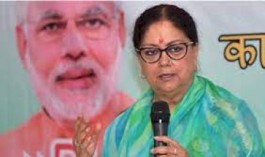 वसुंधरा राजे ने दावेदारी करने के लिए शहरों के दौरे शुरू कर दिए