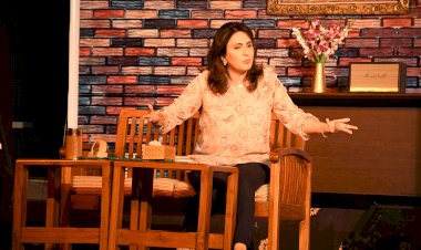 अस्तित्व और अस्मिता की लड़ाई की जीवंत प्रस्तुति दी जूही बब्बर सोनी ने, एमडीयू में नाटक 'विद लव, आप की सय्यारा' का मंचन।