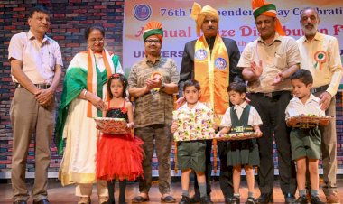 एमडीयू में मनाया स्वतंत्रता दिवस।