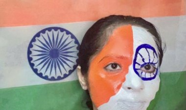 ऑनलाइन फोटोग्राफी प्रतियोगिता की विजेता बनी  मुस्कान।