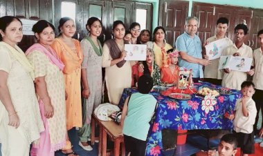 अर्पण संस्था में मनाया जन्माष्टमी पर्व।