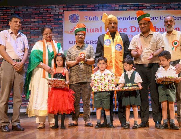 एमडीयू में मनाया स्वतंत्रता दिवस।