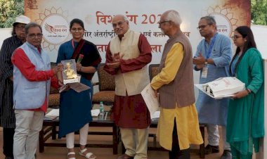 ज्योति हुई टैगोर नेशनल अवार्ड फॉर विजुअल आर्ट्स से सम्मानित।