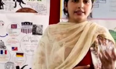 कान्सेप्ट मैपिंग में महक प्रथम, प्रीति व रशिका द्वितीय।