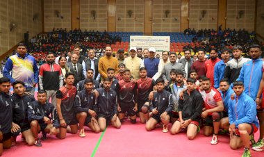 कृषि मंत्री ने किया एमडीयू में उत्तर क्षेत्र अंतर विश्वविद्यालय कबड्डी पुरुष नेशनल स्टाइल प्रतियोगिता का शुभारंभ।