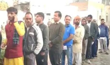 सरदारशहर उप चुनाव, अब तक 37% वोटिंग:फर्जी मतदान को उलझे भाजपा और कांग्रेस कार्यकर्ता; त्रिकोणीय हुआ मुकाबला