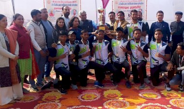 अंतर महाविद्यालय बेसबॉल स्पर्धा का खिताब लाल नाथ हिंदू कॉलेज के नाम।