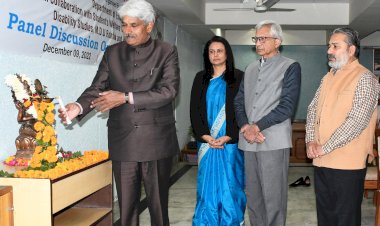 दिव्यांगजन को राष्ट्रीय शिक्षा की मुख्यधारा से जोड़े जाने की जरूरतः  कुलपति प्रो. राजबीर सिंह