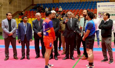 न्यायमूर्ति महाबीर सिंह सिन्धु ने लिया एमडीयू के इंफ्रास्ट्रक्चर का जायजा।