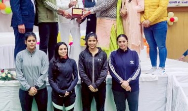 ताइक्वांडो में एमकेजेके की खिलाड़ियों ने 7 वर्गों में जीते स्वर्ण पदक