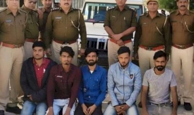 *हत्या की घटना का पुलिस ने 8 घंटे में किया खुलासा : पांच आरोपी घटना में प्रयुक्त बोलेरो समेत गिरफ्तार*