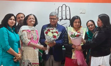 विधायक बतरा ने नवनियुक्त कांग्रेस पदाधिकारियों को शुभकामनाएं दी।