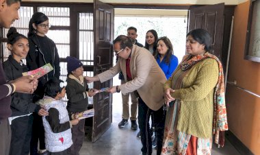 सेव मैक्स के सीईओ रमन दुआ ने किया अर्पण संस्था का दौरा।