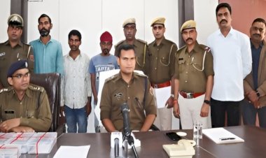 *राजसमंद पुलिस की बड़ी कार्रवाई : एमपी के हथियार सप्लायर समेत तीन बदमाश गिरफ्तार, 6 देशी पिस्टल और 25 जिंदा कारतूस बरामद*