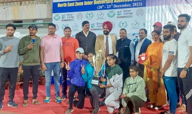 नार्थ-ईस्ट जोन इंटर-यूनिवर्सिटी एथलेटिक्स चैंपियनशिप में एमडीयू प्रथम।