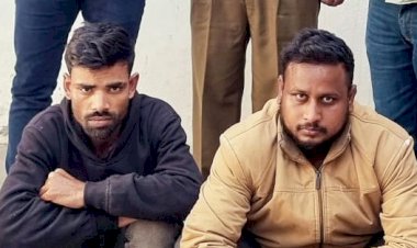 कनाडा से पुराना दोस्त बनकर वित्तीय संकट का झांसा देकर बुजुर्ग व्यक्ति से ठगे 38 लाख से ज्यादा रुपये, दो साइबर ठग गिरफ्तार।