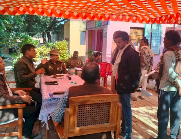 टिकैतनगर में आयोजित हुआ थाना समाधान दिवस