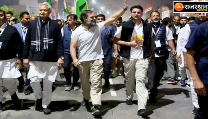 भारत जोड़ो यात्रा का राजस्थान में आज अंतिम पड़ाव, कल हरियाणा में प्रवेश का राजस्थान में आज अंतिम पड़ाव, कल हरियाणा में प्रवेश