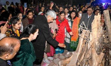 अभिलाषा कन्या छात्रावास परिसर में हर्षोल्लास के साथ मनाया लोहड़ी एवं मकर संक्रांति का पर्व।