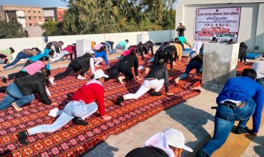 यूथ रेडक्रॉस शिविर आयोजित।