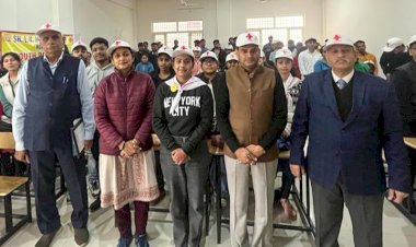 वाईआरसी कैंप के तीसरे दिन नेत्रदान के प्रति जागरूक किया।