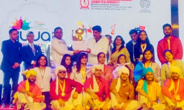 नार्थ वेस्ट जोन इंटर यूनिवर्सिटी यूथ फेस्टिवल में एमडीयू टीम का बेहतरीन प्रदर्शन।