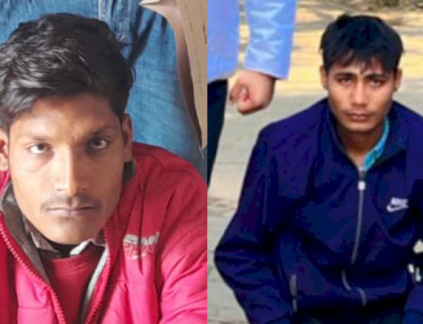 अलग-अलग स्थानों से अवैध हथियार सहित चार युवक गिरफ्तार।