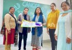 विश्व कैंसर दिवस पर पोस्टर मेकिंग प्रतियोगिता आयोजित