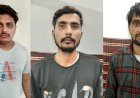युवक पर जानलेवा हमले करने में शामिल तीन आरोपी गिरफ्तार।
