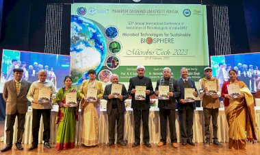 माइक्रोबियल टेक्नोलॉजी का उपयोग संपोषणीय जीवन के लिए करने के आह्वान के साथ एएमआई का 63वां वार्षिक सम्मेलन शुरू।