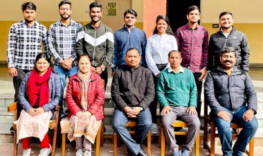 ऑफ कैंपस प्लेसमेंट ड्राइव में जीजेयू के दस विद्यार्थियों का चयन।