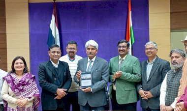 नव सृजित एमडीयू कंसोर्टियम फॉर स्टूडेंट्स कैपेसिटी बिल्डिंग के वेब पोर्टल का लोकार्पण।