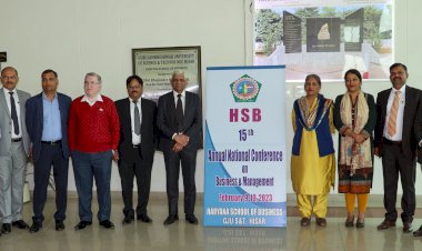 व्यवसाय एवं प्रबंधन पर 15वां राष्ट्रीय सम्मेलन संपन्न