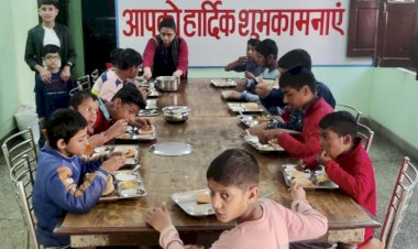 दिव्यांग बच्चों संग मनाया जन्मदिन।