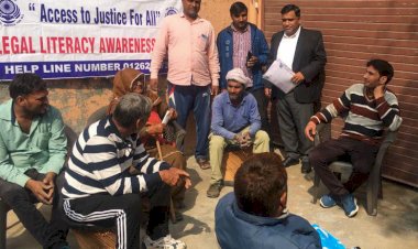 गांव सुनारियां में निशुल्क कानूनी साक्षरता शिविर आयोजित