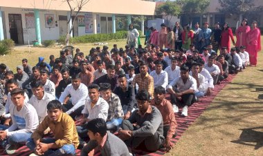 शिविर में दिलाई गई नशा मुक्ति की शपथ