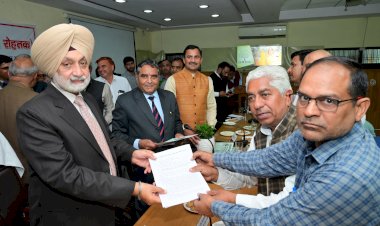 हरियाणा पिछड़ा वर्ग आयोग ने शहरी स्थानीय निकाय में आनुपातिक आधार पर आरक्षण बारे की जन सुनवाई।