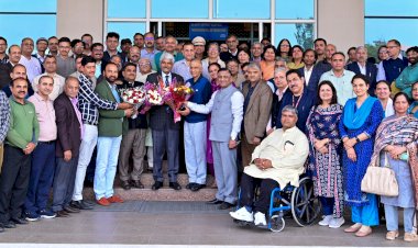 कार्य-विस्तार पर कुलपति को बधाई देने का सिलसिला लगातार जारी