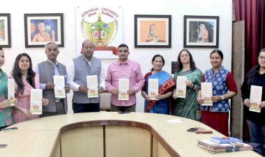 आत्मनिर्भर भारत विषय पर जीयू में राष्ट्रीय संगोष्ठी 14 मार्च को, कुलपति ने किया पोस्टर लॉन्च