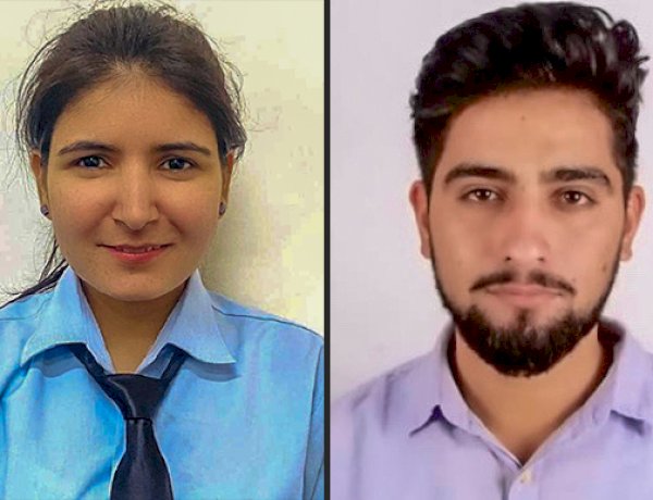 गुजविप्रौवि के दो विद्यार्थियों का आईसीआईसीआई प्रूडेंशियल लाइफ इंश्योरेंस में चयन।