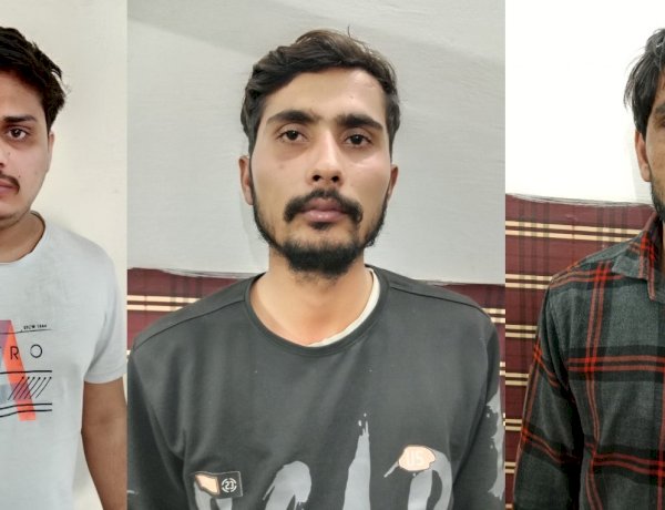 युवक पर जानलेवा हमले करने में शामिल तीन आरोपी गिरफ्तार।